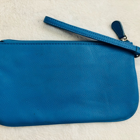 Nine West Vibrant Blue Wristlet - Picture 7 of 9